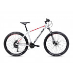 Horský bicykel ROMET RAMBLER R7.2 CS 2024 L Bielo-červeno-čierna